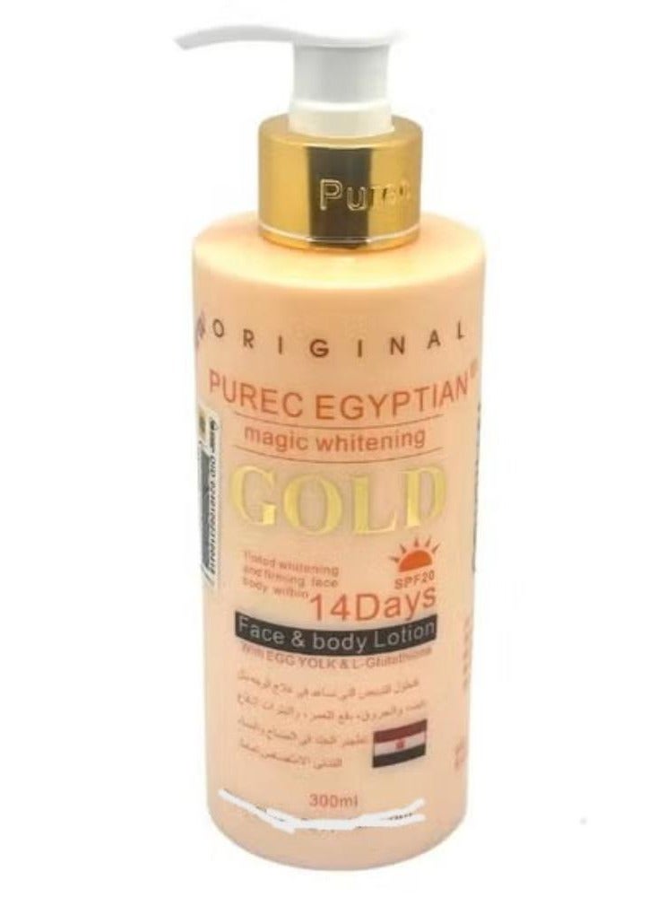 Pure Egyptian Magic Gold Face Body Lotion 300 ML